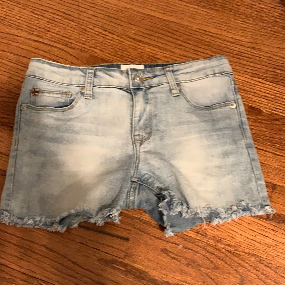 Hudson girls blue jean shorts size 16